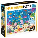 Headu Ecoplay Puslespill 19 Brikker 2+år Havdyr