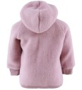 Engel Babyjakke med hette rosewood melange