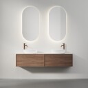 INR Iconic Nordic Rooms Air Wood Servantskap 2 Hel Front med Skuffer B1592xh350xd450mm Natural oak / 160cm