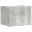  TV Veggskap Veggmontert Betong 60 x 31 x 29.5 cm Konstruert tre