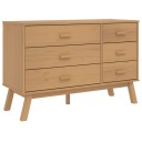  Kommode OLDEN brun heltre furu 8721012133624
