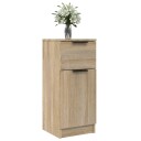 vidaXL Skjenk sonoma eik 30x30x70 cm konstruert tre