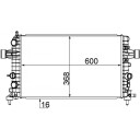 Radiator MAHLE ORIGINAL CR 1091 000S