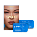 Swati Coloured Lenses Sapphire 1 Month 1 par Kosmetiske Linser