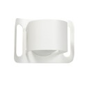 Belid Gekko Vegglampe Ip23 Hvit struktur